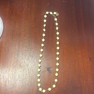 Chic Cream Beaded Necklace
